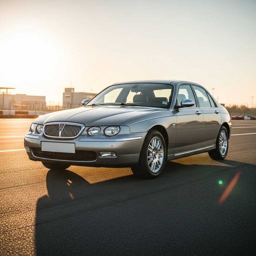 Turbocharged efficiency meets British luxury in the Rover 75 1.8T