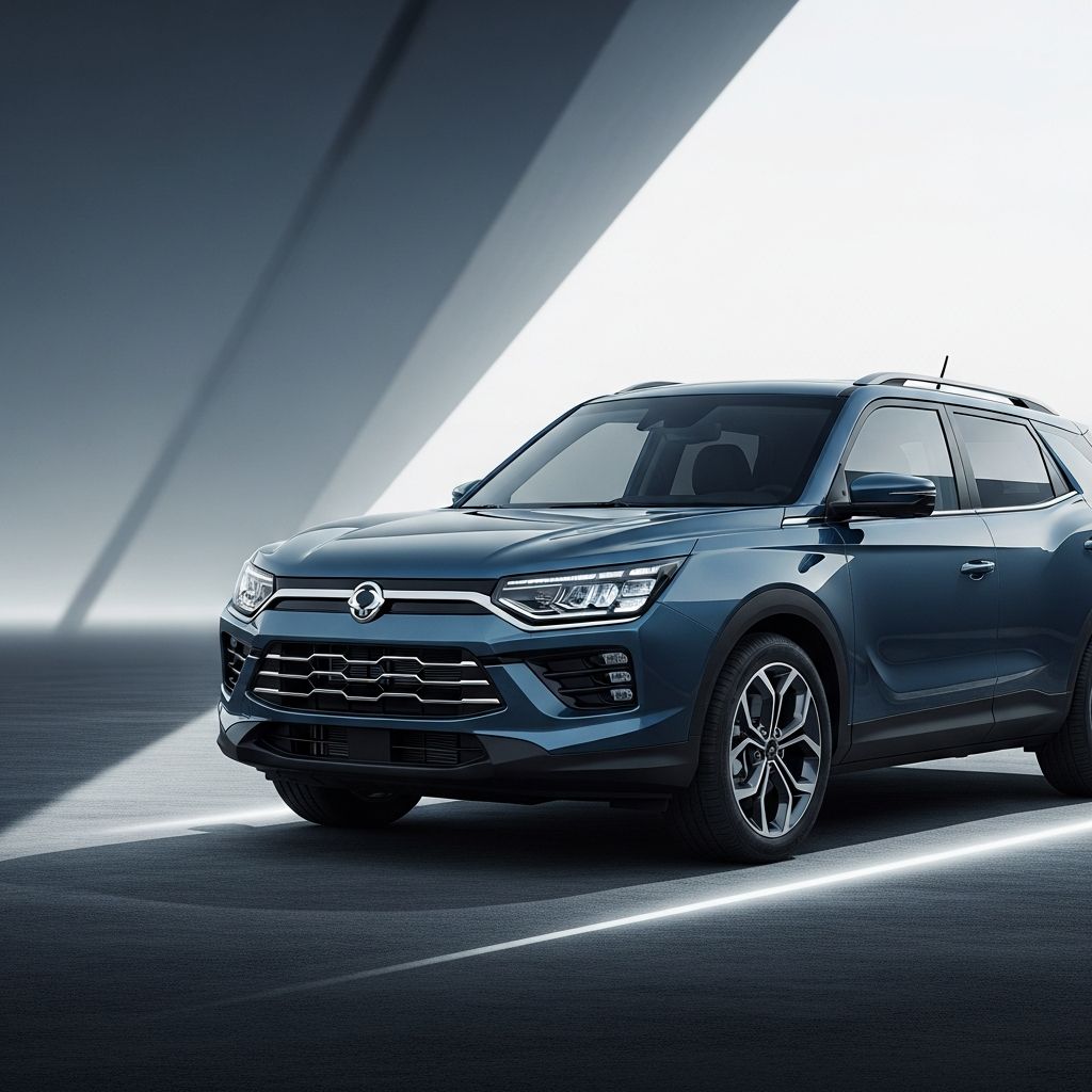 Discover the features, performance, and value of the modern SsangYong Korando compact crossover.