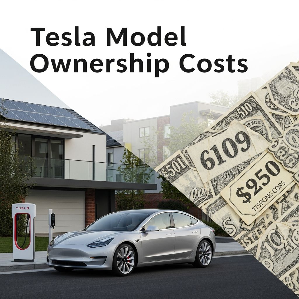 Uncover the real 5-year expenses of owning a Tesla Model 3, from purchase to charging and beyond.