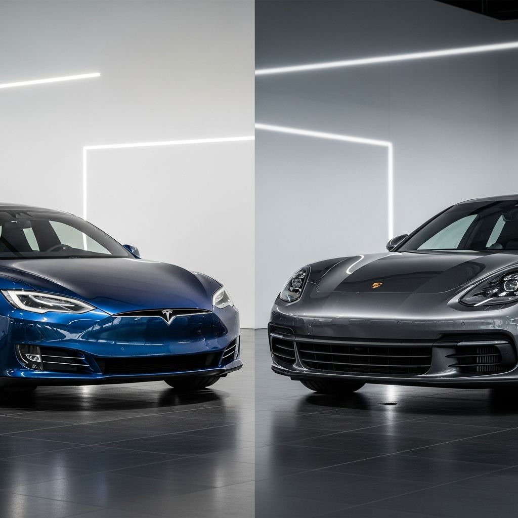 Discover which luxury performer wins: Tesla's electric prowess or Porsche's plug-in hybrid engineering in acceleration, efficiency, and luxury.