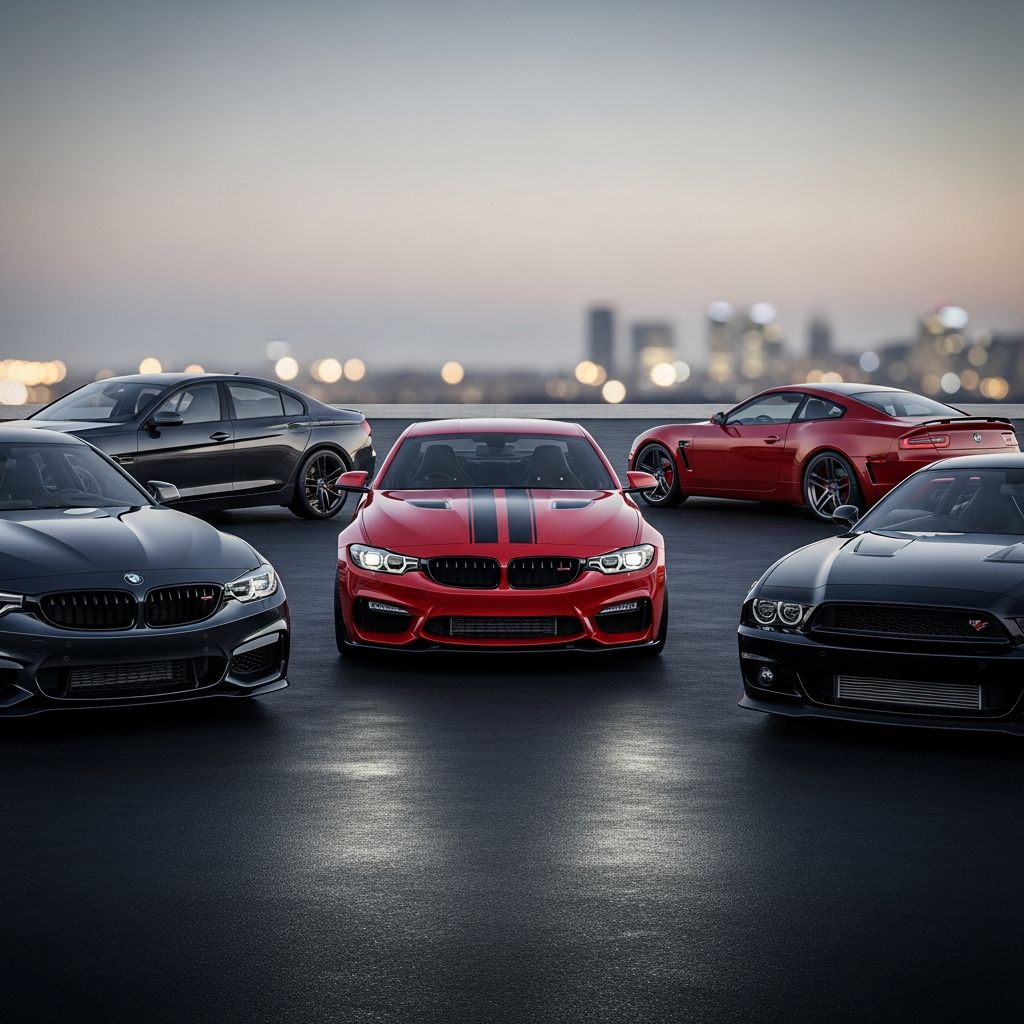 Discover how to assemble a dream garage with a luxurious Bentley convertible, a high-performance BMW sedan, and an iconic American muscle car—all for less than half a premium SUV's price.