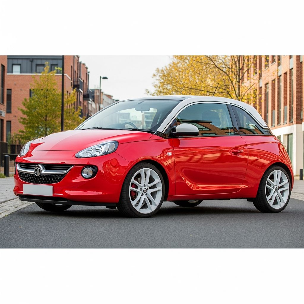 Discover the stylish yet practical Vauxhall Adam 1.2 VVT Jam, blending urban chic with everyday usability for young drivers.