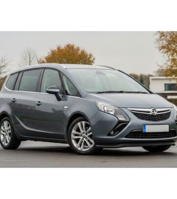 Discover the practical, versatile Vauxhall Zafira 1.8 Dual Fuel Comfort MPV with flexible seating, dual-fuel efficiency, and family-focused features.