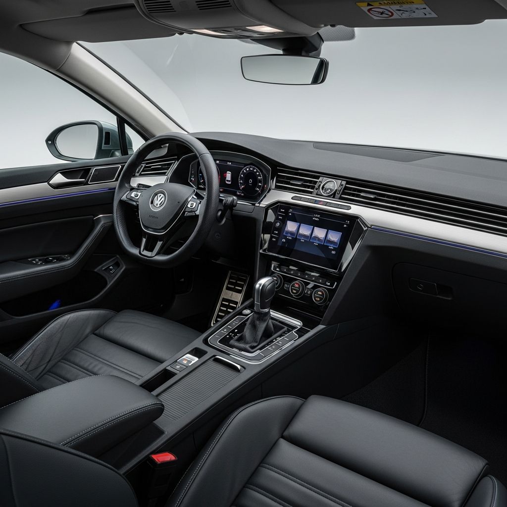 Volkswagen Passat Saloon Cabin Design and Comfort Explore the refined cabin features, spacious layout, and comfort technology of the Volkswagen Passat saloon.