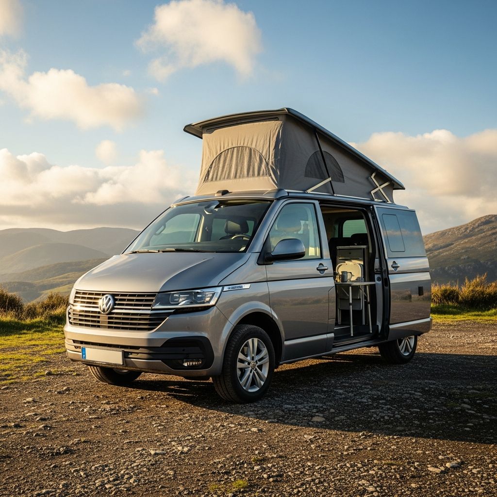 Discover the versatile VW California SE 4Motion TDI, blending campervan comfort with rugged 4WD capability for ultimate adventures.